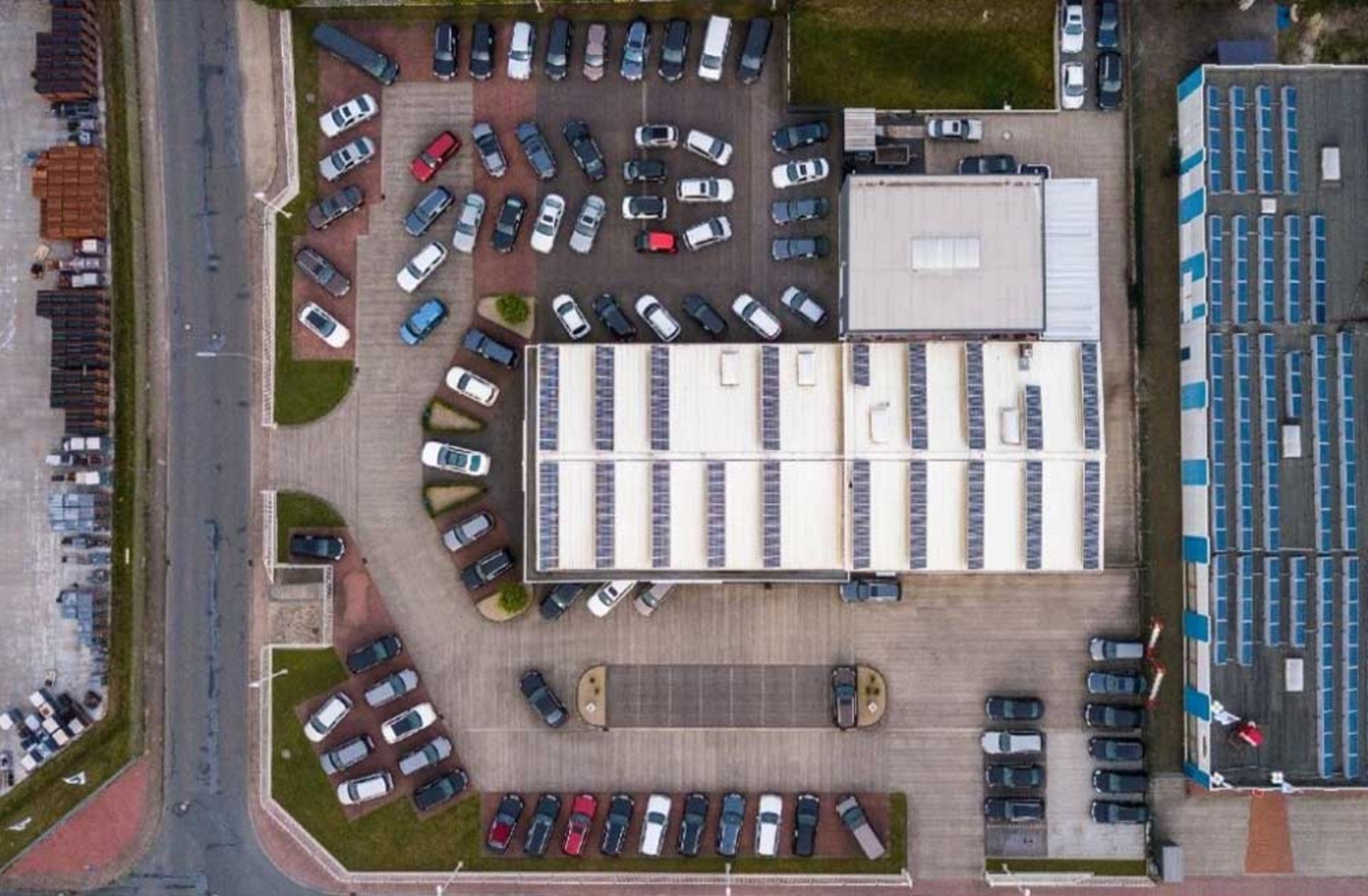 Autohaus Bruns in Neuenkirchen - Vogelperspektive